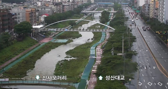 불광천 홍제천 범람 우려 출입 통제