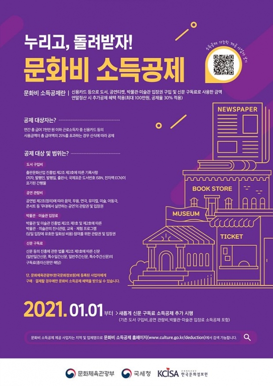 헷갈리는 문화비 소득공제 궁금증 총정리