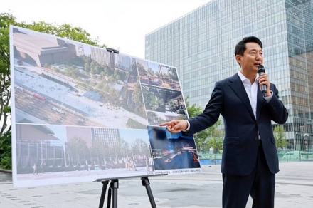 서울 시민 10명 중 6명 “광화문 ‘감사의 정원’ 반대”