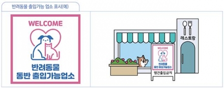 3월 1일부터 반려동물과 음식점 동반 출입 가능