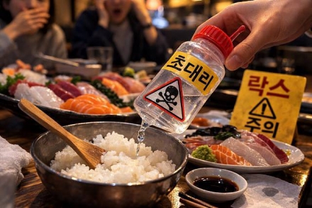 “초대리 대신 락스?”…용산 유명 횟집 ‘위생 대참사’ 논란