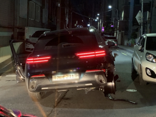 부산서 음주 후 교통사고 낸 20대 남성 검거
