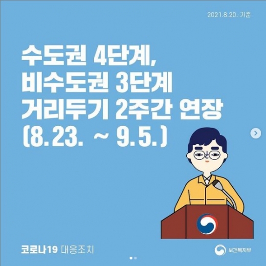 4단계 2주 연장, 식당·카페 최대 4인 허용하되 '집' 불허 논란