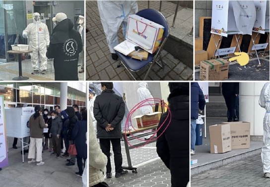 확진자 사전투표, 준비 미흡으로 대혼란…부정선거 논란