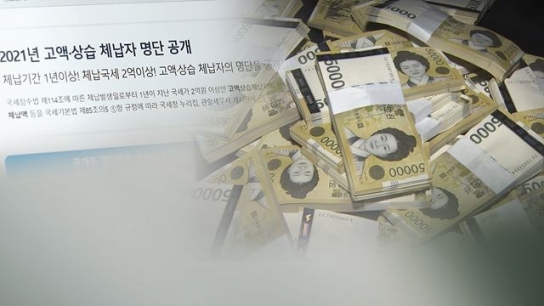 래퍼 도끼 세금 3억 체납 등 상습체납자 6940명 명단공개