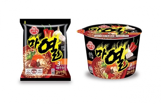 '이열치열' 매운맛 라면 열전… '마열라면' '신라면 더 레드'