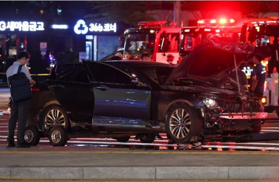 시청역 역주행 사고 운전자 구속영장 청구..."신발 밑창에 가속페달 흔적만"