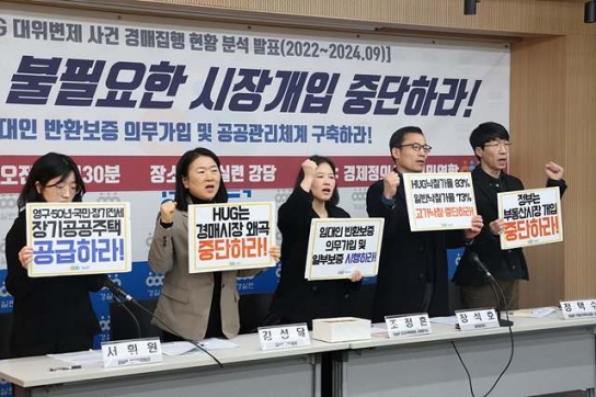 HUG 대위변제 손실액 3년간 1754억… '불필요한 시장개입 중단해야'