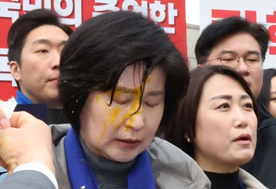 '계란 투척' 갈등 신호탄…朴 탄핵 때 헌재에 구급차 76번 출동