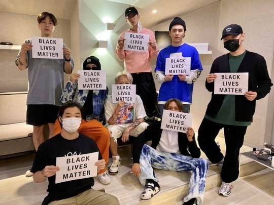 전세계가 동참한 '#blackouttuesday' '#blacklivesmatter'