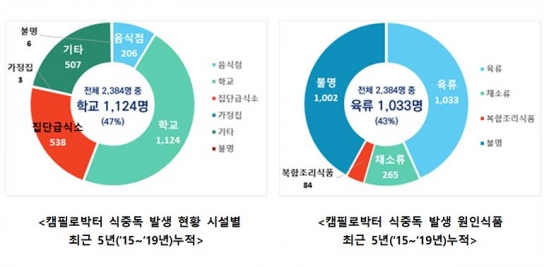 여름철 '캠필로박터' 식중독 주의해야