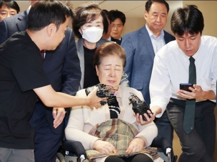 내가 왜? 한학자 총재의 특검조사후 반문…구속영장 청구되나?