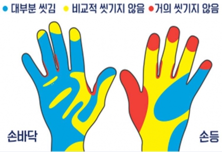 손씻기 실천율 증가… ‘올바른 손씻기’는 10% 수준