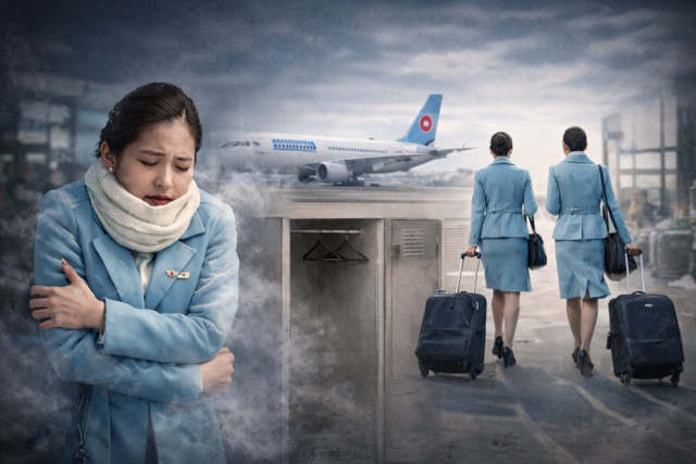 환복할 곳 없어 “덜덜 떨며 유니폼 출근”… 대한항공 승무원들의 현실