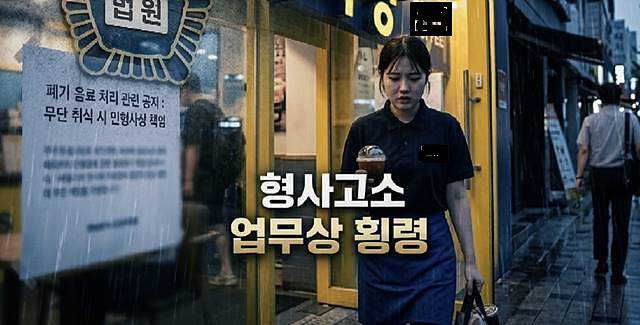 [단독] “3,800원 폐기 커피 마셨다고 형사 고소?”… 커피 알바생의 ‘황당한 눈물’