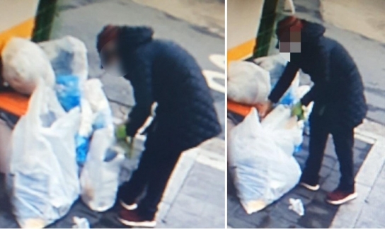'얼마나 아끼려고?'쓰레기 꺼내놓고 ‘종량제 봉투’만 훔쳐