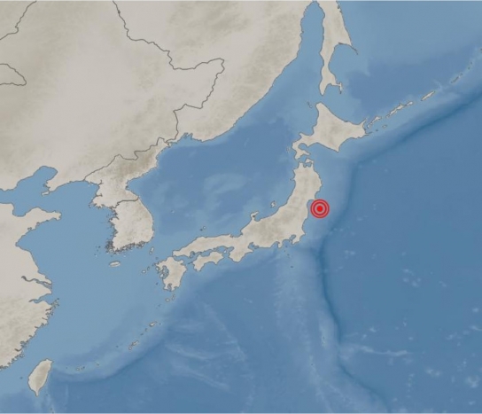 일본 후쿠시마현 앞바다 규모 6.0 지진