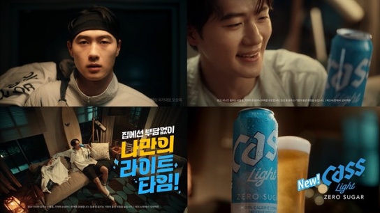오비맥주 '카스라이트' 새 모델로 펜싱 국가대표 오상욱 선수 발탁