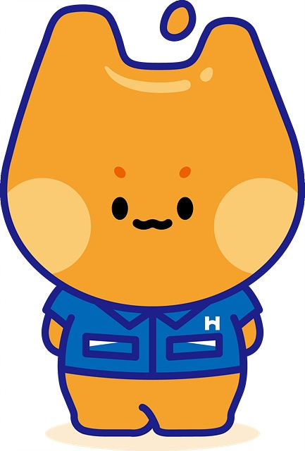 현대제철 쇳물을 형상화한 캐릭터 '용강이'